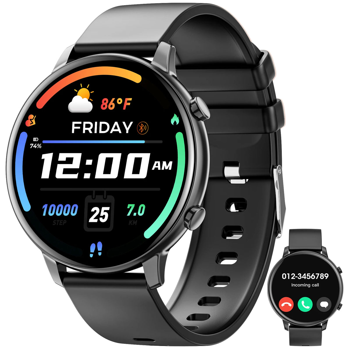 Womens Smart Watch With Bluetooth Calling And Fitness Tracking