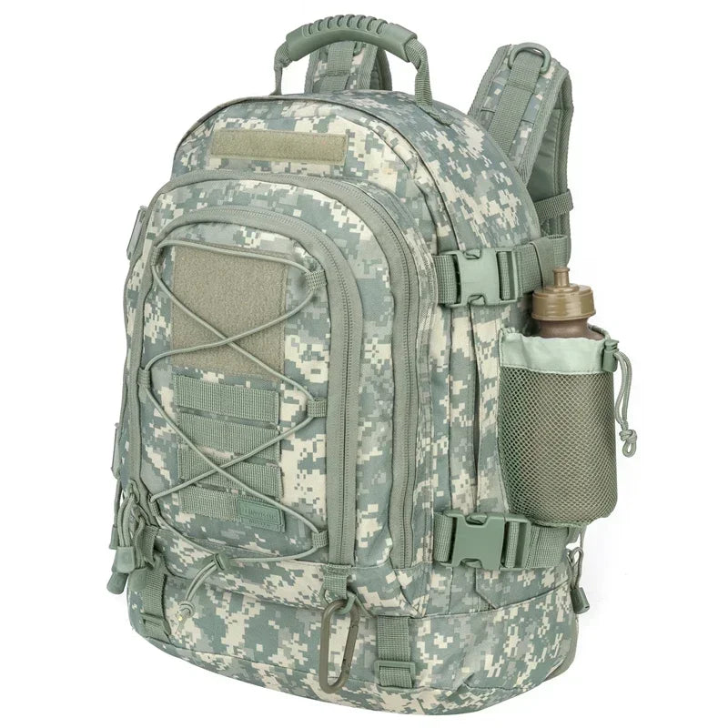 LQARMY Military Tactical Molle Backpack for Outdoor Hiking and Camping