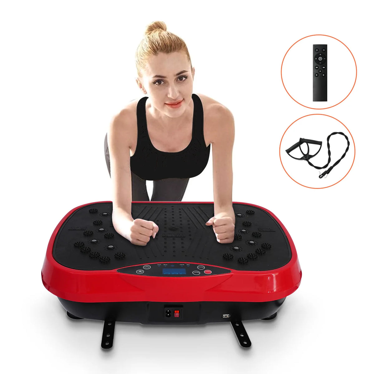 Vibration Plate Exercise Machine for Full Body Home Fitness Workouts