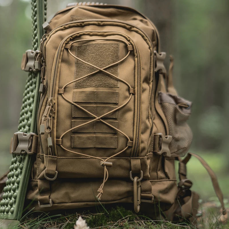 LQARMY Tactical Hiking Backpack for Camping and Outdoor Travel