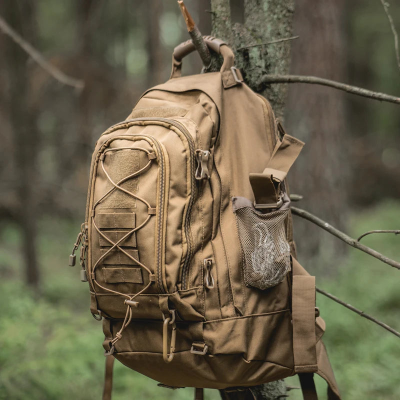 LQARMY Tactical Hiking Backpack for Camping and Outdoor Travel