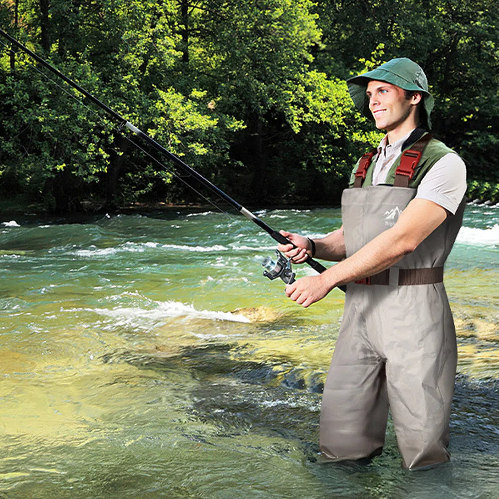 Night Cat Waterproof Fly Fishing Chest Waders With Durable Boots