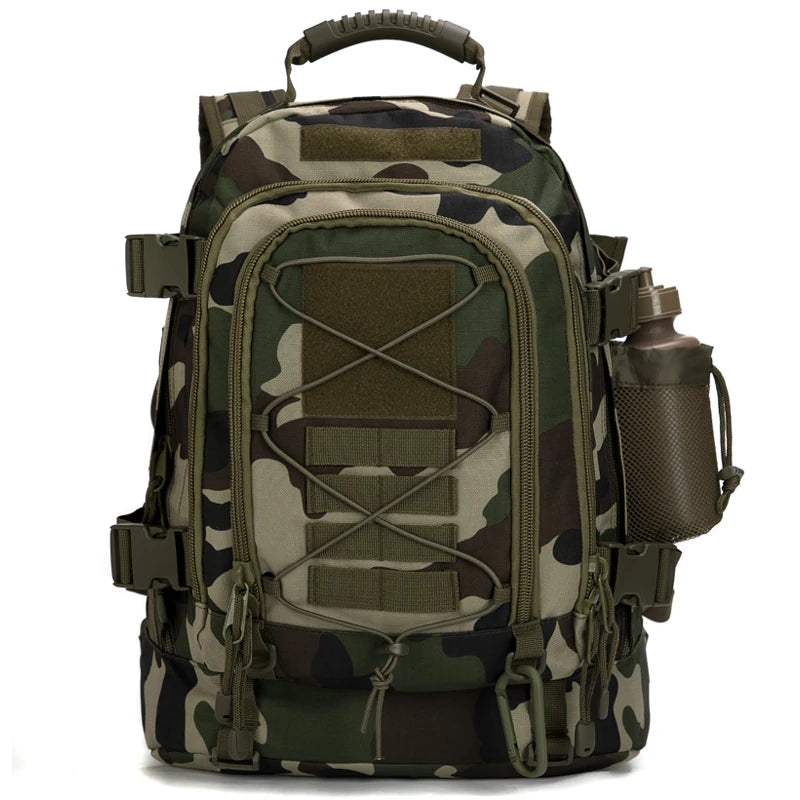 LQARMY Tactical Hiking Backpack for Camping and Outdoor Travel
